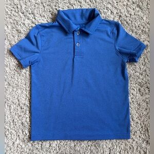 Jumping Beans Toddler Performance Polo Shirt | Blue Microstripe | 3T